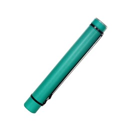 Art Tube Documents Carry Blaupausen Artwork Hard Plastic Telescopic Tube, Green