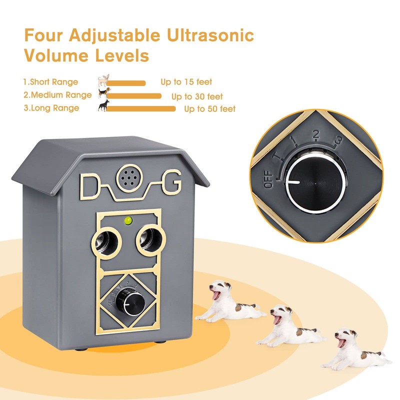 Pet Scene Dog Anti Barking Device Stopper Clicker Ultrasonic Stop