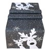 Raebel Reindeer Table Runner, Various Sizes, Dark Grey