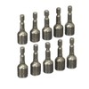 COMOK 10mm Hex Magnetic Power Socket Nut Driver Setters With