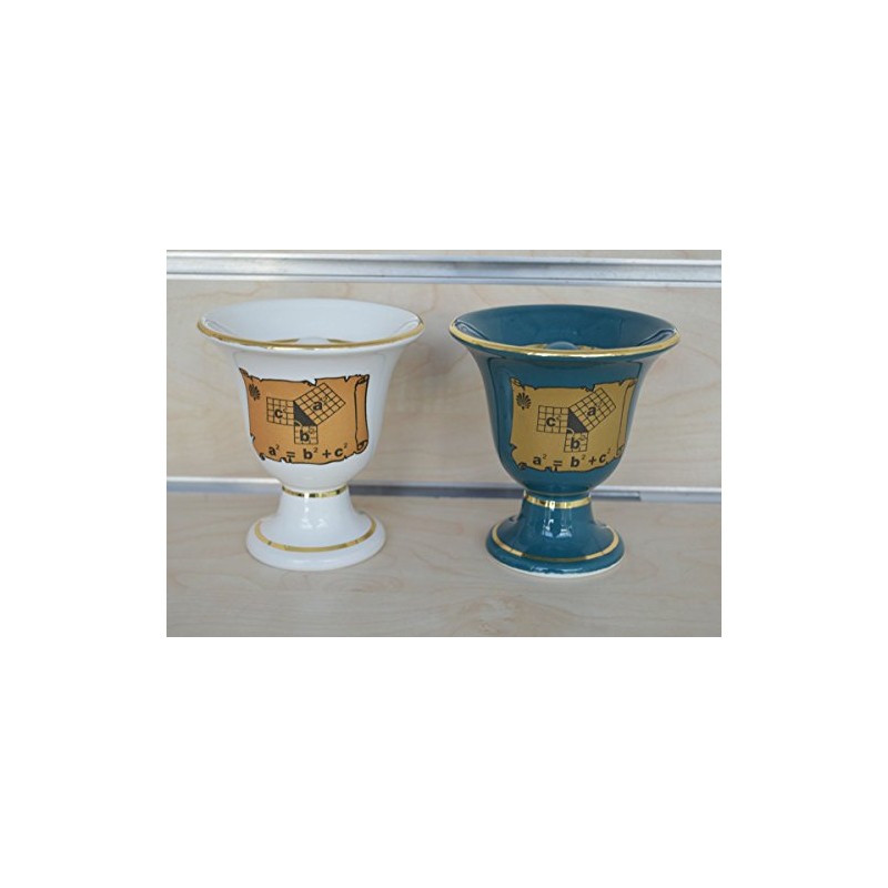 2 Items Pythagoras Cups Justice Pythagorean Theorem Tantalus Cup