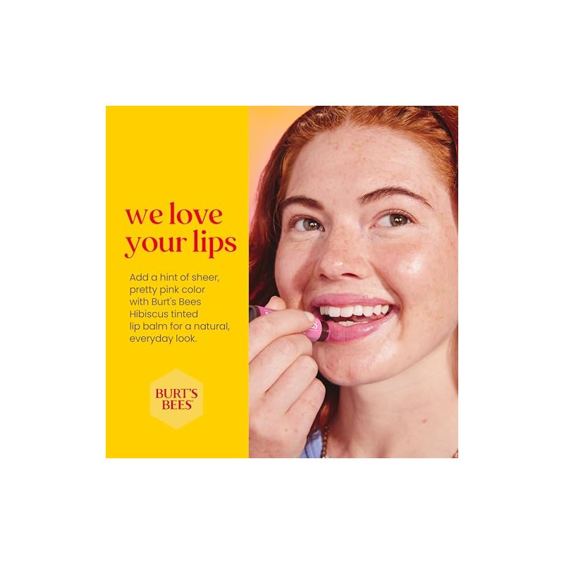 Burt's Bees - Tinted Lip Balm - Rose