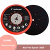 Poweka Sanding Disc 150 mm with Hook and Loop Multihole