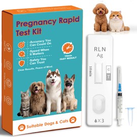 Dog & Cat Pregnancy Test Kits – Early Blood Screening for Breeding Confirmation, Fast Results for Home & Vet Use, Reliable Pet Health Monitor