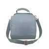 BUILT Insulated Lunch Bag with 'The Mindful' Design, Polyester, Grey/Pale