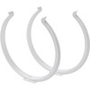 Repa Market 6" Inch Plastic Pipe Support Clamps for Round