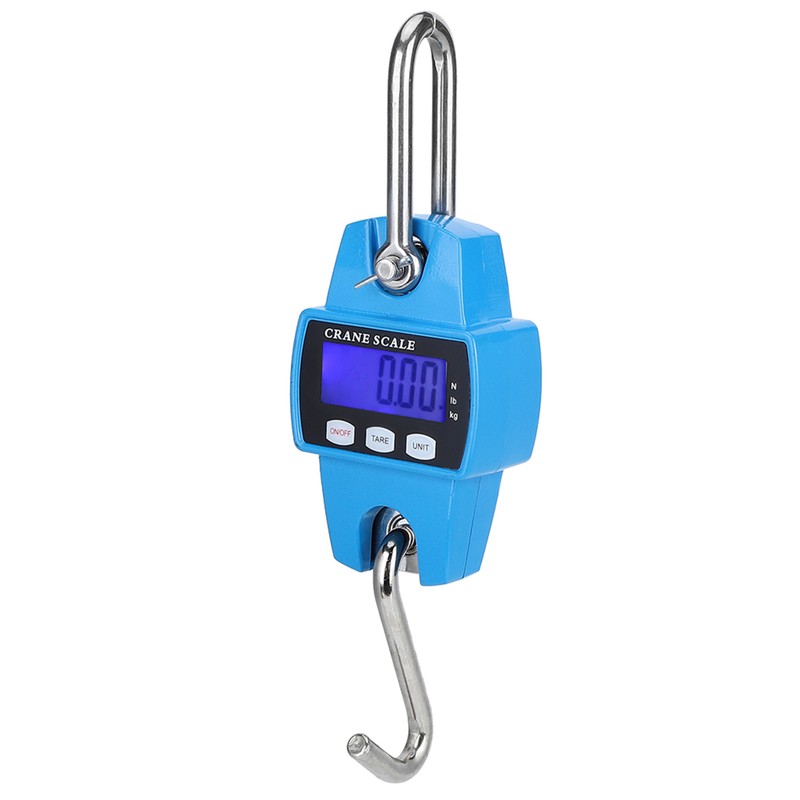 300KG Portable Mini Crane Scale Electronic Hook Hanging Weight Scale