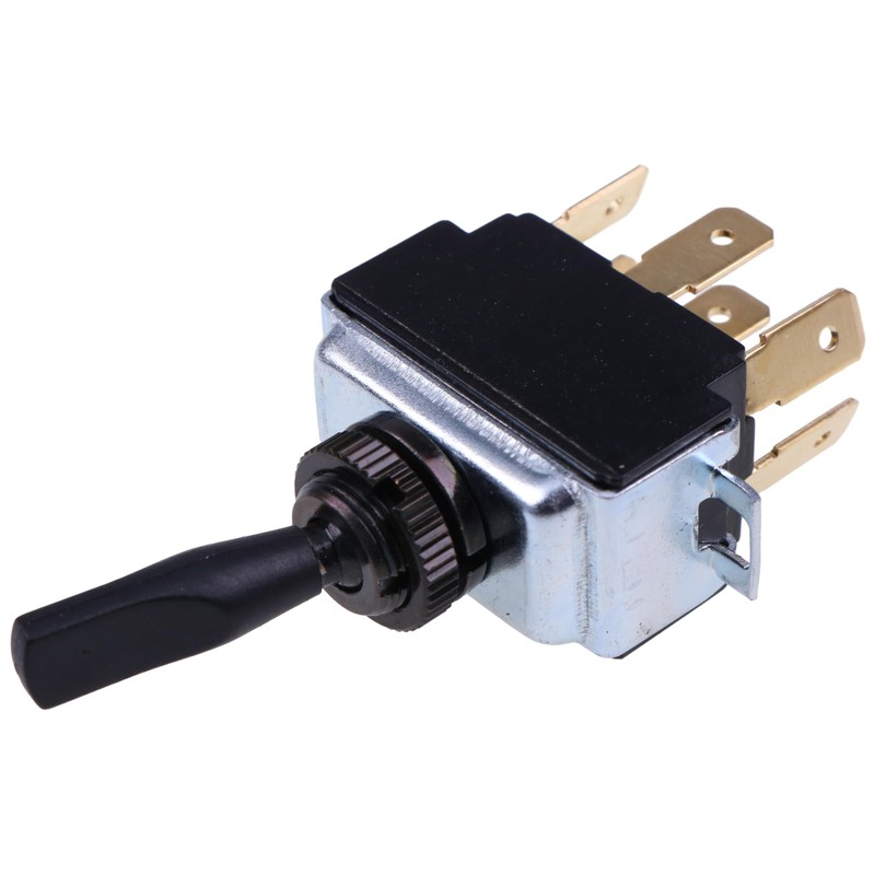 LSSOCH Headlamp Control Switch 6 Terminals 3 Positions ON-Off-ON A681-5450-622