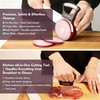 AOYYUBK 304 Stainless Steel Onion Holder & Slicer - Multi-Fruit