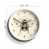 JONES CLOCKS® Bee Wall Clock - Bee Home Accessories -