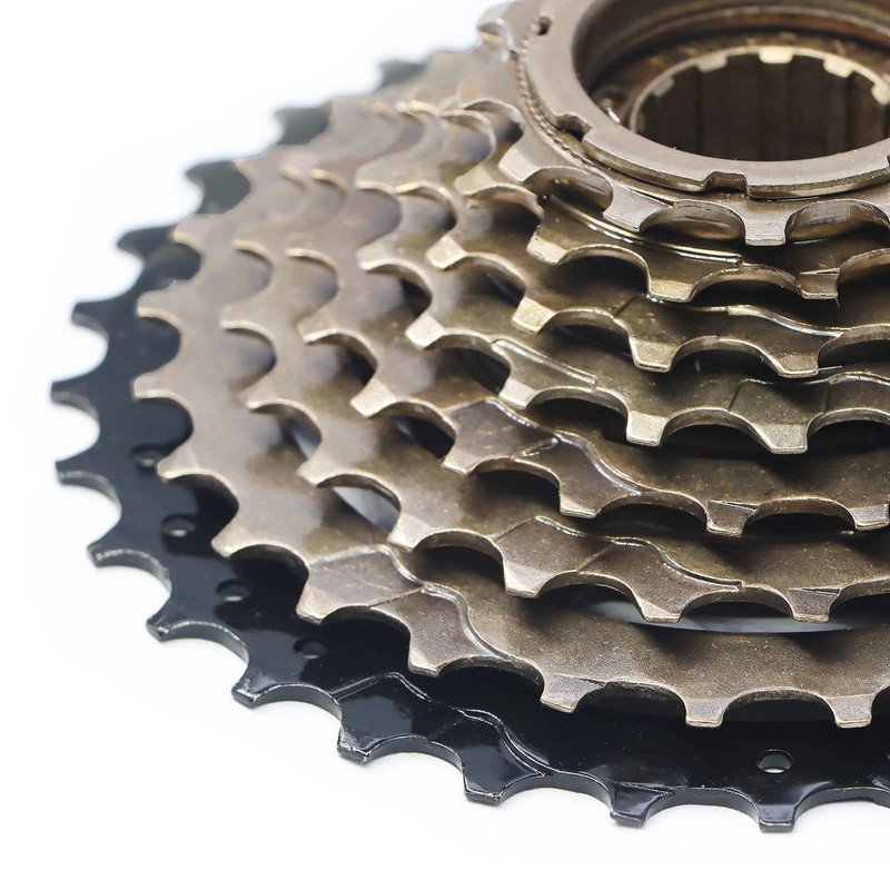 MOHEGIA 8 Speed Bicycle Freewheel: 13-32T Bicycle Freewheel - Threaded