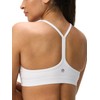Omwilddo Womens Y Back Padded Sports Bra Strappy U Neck
