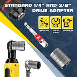 lyrlody Bolt Extractor Set, Socket Wrench Set, Screw Extractor Set, 13Pcs Socket Set with 3/8 Inch Adapter, Easy Out Rusted Rounded Damaged Nuts and Bolts