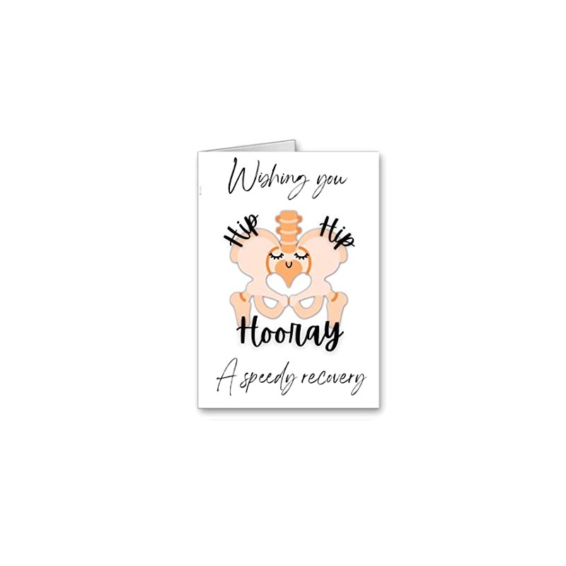 gfc Hip replacement Card Funny hip hip hooray get well