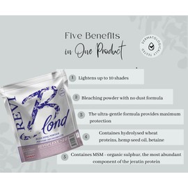 Revoplexx +10 Powder Bleach For Hair Professional Dust Free High Lift Hair Bleach 500g