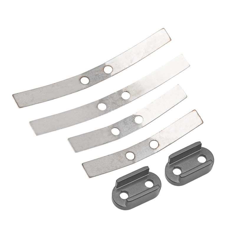 Steel Rear Axle Leaf Spring & Fixed Seat Mount, WPL