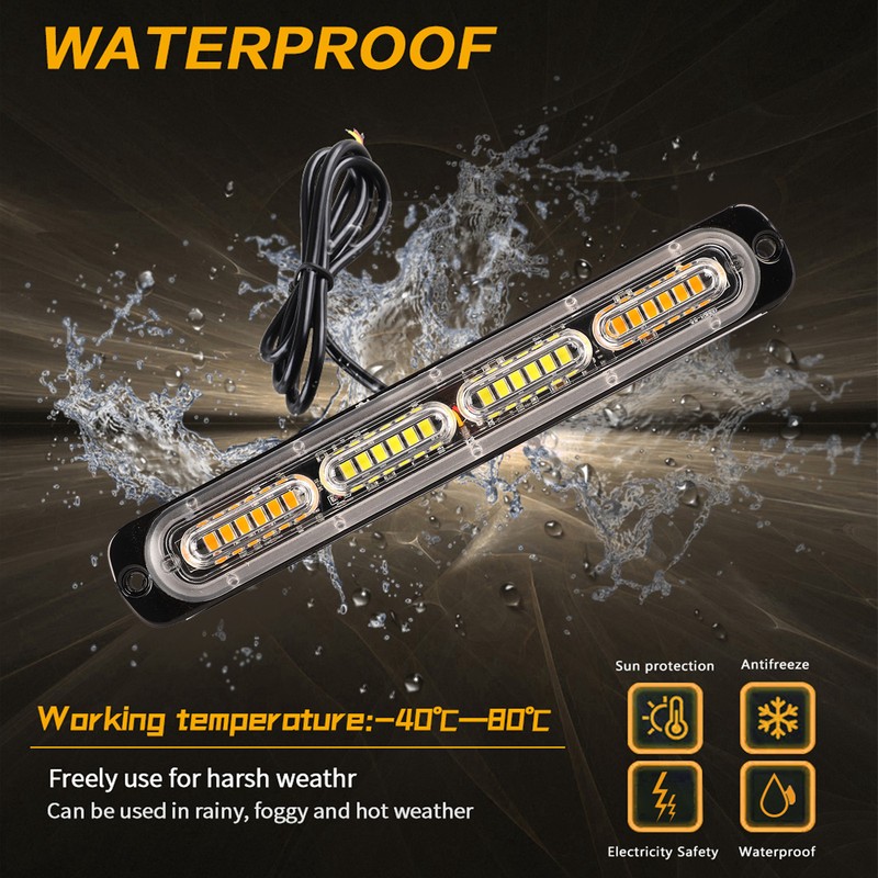 LED Side Marker Light Waterproof Super Bright Efficient Heat Dissipation