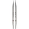 KnitPro K36175 Needle Tips, Stainless Steel, Silver, 10 cm, 4
