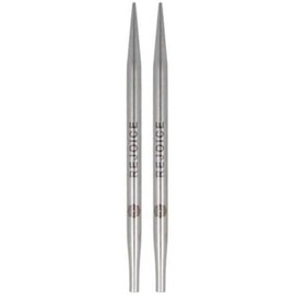 KnitPro K36175 Needle Tips, Stainless Steel, Silver, 10 cm, 4 mm, 2 Count