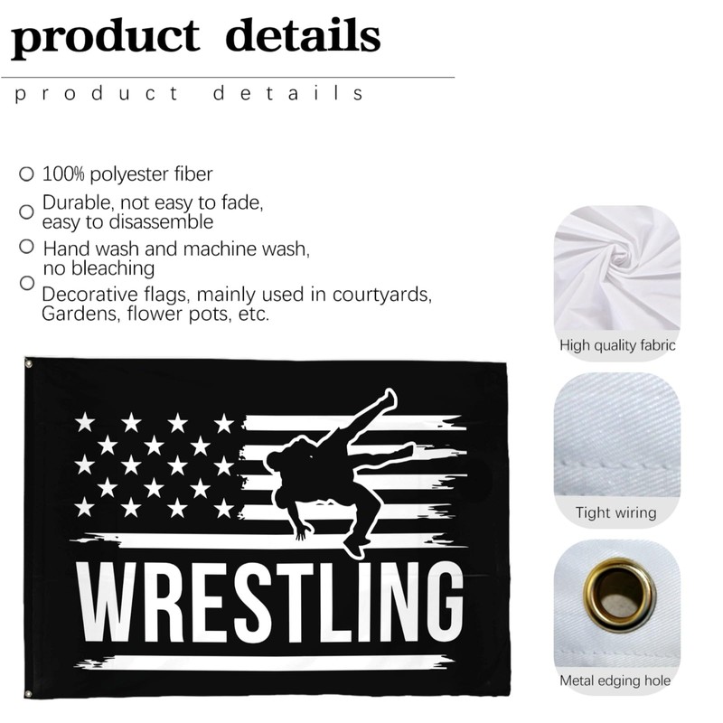 Wrestling Flag For Classroom