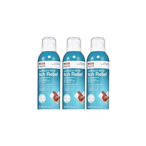CVS Health Continuous Spray Itch Relief (3-Pack)
