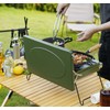 ONLYFIRE Portable Camping Stove 2-Burner, Propane Camp Stove with Foldable