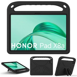 GOZOPO Kids Case for Honor Pad X8a 11 inch Tablet, Lightweight & Shockproof Handle Stand Case Compatible with Honor Pad X8a 2024 (Black)