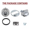 Sharplace Pull Lock, Furniture Lock for Camping, Boat & Caravan