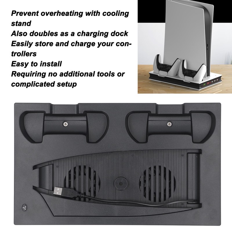 Game Console Cooling Fan Station Heat Dissipation Controller Charging Station
