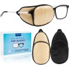 Eye Patches Mulberry Silk 3.9x1.8" Medical Over-Glasses for Lazy Eye