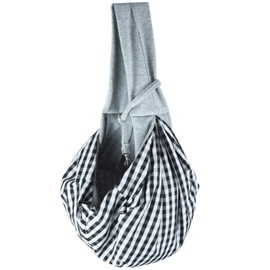 GHIFANT Dog and Cat Sling Carrier Little Pet Carrier Shoulder Crossbody Pet Slings for Outdoor Traveling Subway (Gray)