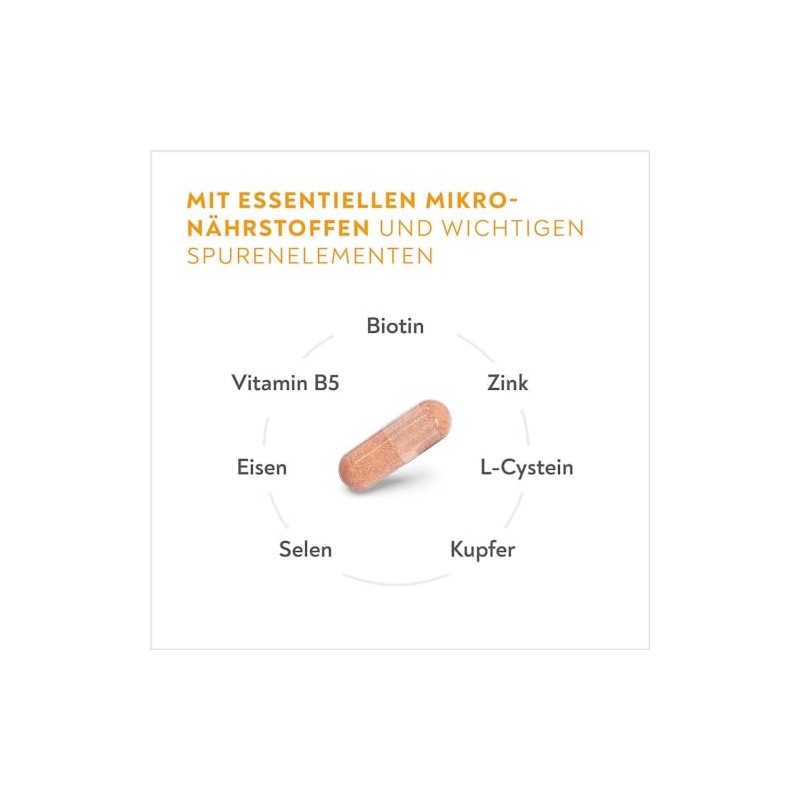 Bio-H-Tin Hair Essentials Micronutrient Capsules Pack of 90