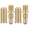 Warmhm 2 Sets Billiard Cue Screws Pool Cue Joint Screws