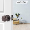Probrico Door Knob 10 Pack, Interior Door Handles Keyless Passage