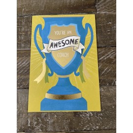 American Greetings Greeting Card Thank You Coach