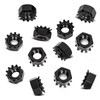 1/4"-20 Keps Lock Nut, 304 Stainless Steel 18-8, K-Lock Keps