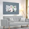 Large Bulletin Felt Board,60 x 35 Inches Decorative Felt Pin