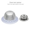 LEKEYE Shower Drain Hair Catcher/Bathtub Drain Cover/Drain Protector for Pop-Up