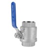 304 Stainless Steel Two Piece Full Port Female Thread Ball