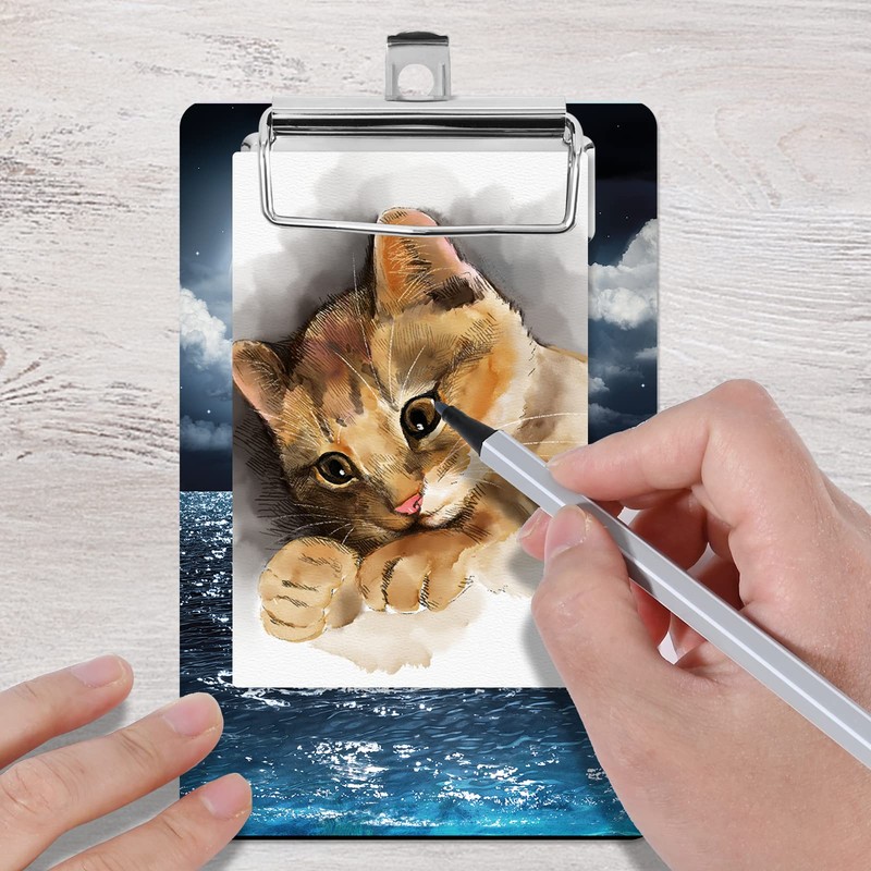 Mini clipboard can Easily fit into Large Pockets, Purses, Small