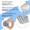 6 Pcs Eraser Shield Eraser Template Drafting Stainless Steel Professional