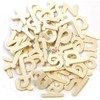 Plain Wooden(Lower case) Letters -60 Approx by arkCRAFT