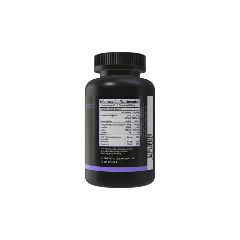 Nadresveratrolquercetina Antioxidante Premium 60 Caps