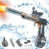 EREBJENH Cool Muzzle Flame Electric Water Gun Toy for Kids