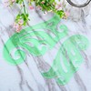 6 Pieces Plastic French Curve Ruler Multi-Function Comic Template Tool