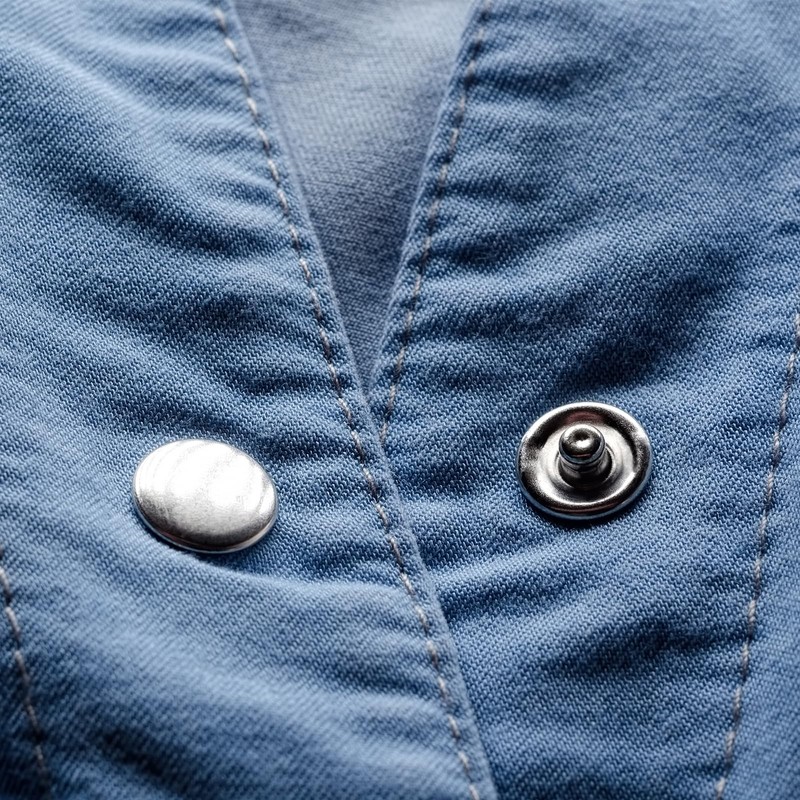 sourcing map 5Pcs Snap Buttons, Metal Invisible Buckle Fasteners Press