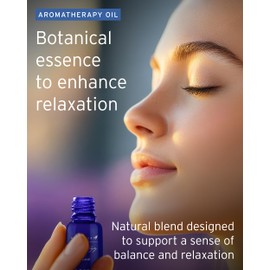 Kerstin Florian Organic Calm Mind Aromatherapy Oil | With Lavender | Peppermint and Cajeput (.5 fl oz)