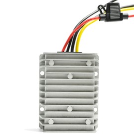 MGGi DC 48V to 12V Converter Voltage Regulator 30A 360W Voltage Reducer Buck Transformer Power Supply for Golf Cart, forklifts, Car