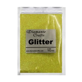 100g Grams Glitter - Ultra Fine - Yellow 534