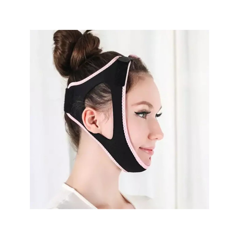 턱선 신상입고 인기제품 얼굴 밴드 리프팅 [핑크] Jawline New Arrival